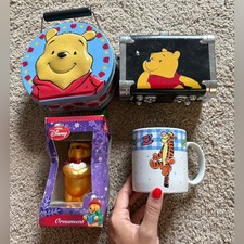 Lot of 4 vintage collectible Winnie the Pooh items picture