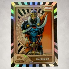 2026 Topps Marvel Mint #21 Black Knight Black Foil 10/10 Omega SSP  picture