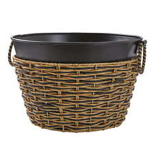 Better Homes And Gardens - Black Galvanized Round Tub picture