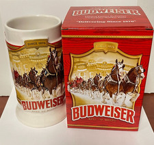 2024 Budweiser Holiday Stein 45th Anniversary Edition Christmas mug series  NEW picture