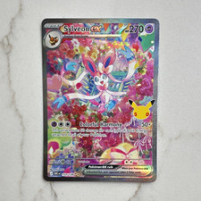 Sylveon Pokemon TCG Sylveon ex 30th Celebrations anniversary set picture