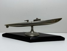 WWII USS Torsk SS-423 Submarine Portsmouth Navy Yard Metal Presentation Model picture