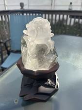 3.2LB Natural Garden Quartz Hand Craved Crystal picture