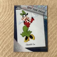 2023 Topps Chrome Disney 100 Blue Wave Refractor Clarabelle Cow /23 Off The Page picture