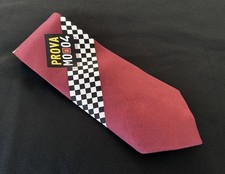 Ferrari Club America Necktie Tie 1967 Ferrari 330 P4 2004 FCA Intl Meet Simon picture