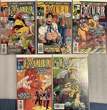 Excalibur #113-117 NM Lot Marvel Comics 1997-1998 picture