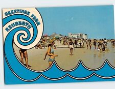 Postcard Greetings From Rehoboth Beach Delaware USA picture