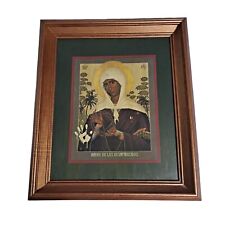 Religious Art Mary Mother Of The Disappeared Crown Of Thorns Spanish Print Frame picture