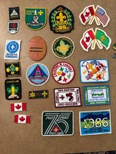 Vtg Boy Scout Patch Lot - Scouts Canada picture
