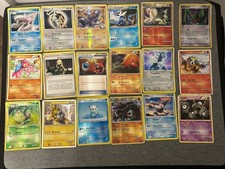 Lot Of 18 Pokémon Trading Cards Mix Of Common And Rare Cards picture
