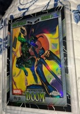 2026 Topps Chrome Marvel One World Under Doom #OW-19  8/10 picture