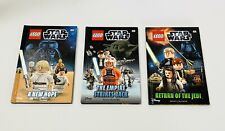 Lego Star Wars A New Hope Empire Strikes Back Return Of The Jedi Book Set picture
