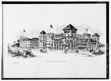 Photo:Saint Augustine FL 1888 Casa Monica Hotel Alameda Arch Drawing HABS picture