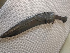 ⚔️ Mid‑Century Gurkha Kukri 1950–1970 Nepal Military Blade Hand‑Forged Carbon  picture