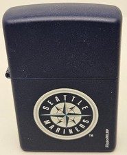 Zippo Lighter - SEATTLE MARINERS - MLB Authorized Manufactured 2015 NIB picture
