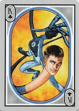 Fantastic Four Mr. Fantastic King of Clubs Marvel Comics Playing Card Menko picture