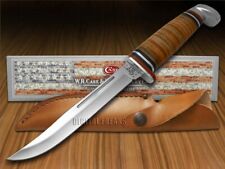 Case xx Slim Fixed Blade Hunter Knife Polished Leather Handle 00381 picture