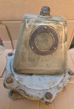 VINTAGE BENDIX AVIATION BELL ALARM BRASS HEAVY MILITARY 8