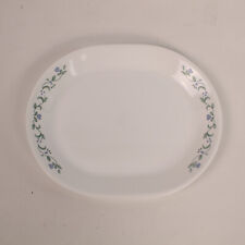 Vintage Corelle By Corning Country Cottage Oval Serving Platter 12 1/4