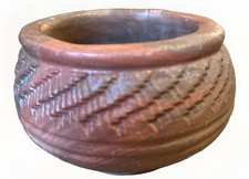 Kicking Bird Pottery Candle Holder Bowl Planter Tennessee Hand Crafted Cherokee picture