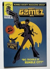 Agent Gomez 1975 Big Trouble in Rumble City Comic Book 2025 Mezco Toyz Exclusive picture