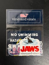 Vineyard Vines x JAWS - Rare 6 Sticker Decal Set NEW picture