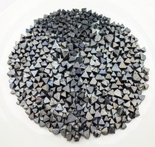 1-kg Natural Lustrous Magnetite Octahedron Crystals Lot from Skardu Pakistan. picture