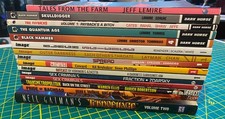 Lot of 15 Graphic Novels TPB Trade Paperbacks Image Dark Horse Vertigo Comics picture