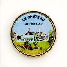 Vintage Le Château Montebello Souvenir Lapel Hat Pin CB picture