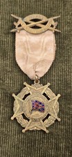 Antique RAOB Loyal Britons League Medal Sir Walter Muchamore Camp 1927 Fob picture