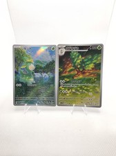Pokemon Deerling AR 091/086 & Sawsbuck AR 092/086 White Flare Japanese NM Set picture