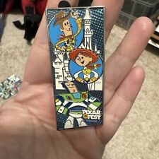 Pixar Fest 2024 Mystery Box Pin toy story pin disney castle pin woody buzz jessy picture