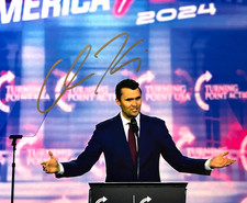 CHARLIE KIRK Signed 8x10