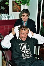 Dudley Moore Neal at Dudley Moore in the Salon in Venice at The Sa- Old Photo picture