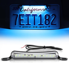 License Plate LED Light, Extremely Bright Assembly .Trailer UTV ATV Truck RV Blu picture