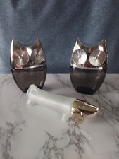 VTG Avon Owl Decanters With Dauchound  picture