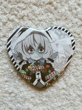 Junko Konno Zombieland Saga Machi Aso Bi Cafe Heart Pin Badge picture