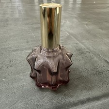 Vintage 4” Purple Glass Perfume Bottle picture