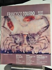 FRANCISCO TOLEDO ART PIECES VTG ORIG  2004 ADVERTISEMENT picture