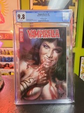Vampirella Vol 5 #8 Lucio Parrillo 1:10 Incentive Variant CGC 9.8 Dynamite 2020 picture