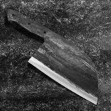 Handmade Chef Knife Clad Forged Steel Meat Cleaver Kitchen Knife DIY Blank Blade picture