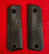 Nice Original WW2 US M1911a1 Keyes Fibre Pistol Grips Remington Rand Ithaca US&S picture