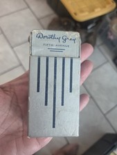 Vintage 1930s 1940s Dorothy Gray Fifth Avenue 3-in-1 Compact Rouge Lipstick Box picture