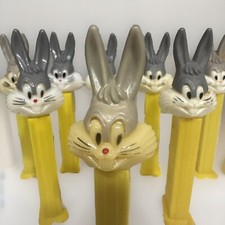 Looney Tunes PEZ  Lot Of 8 Bugs Bunny 3.9 China & Hong Kong Warner Brothers picture