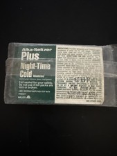 Vintage Alka-Seltzer Trial Size Pack W/Tablets Sealed picture