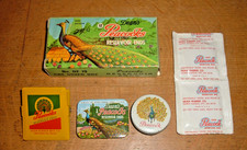 Vintage Dean's Peacocks Advertising Condoms 4 Items picture