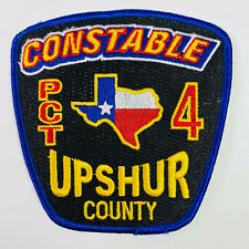 Upshur County Precinct Four Pct 4 Texas TX Patch A1 picture