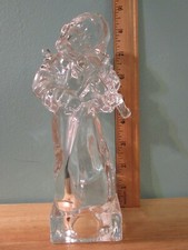 Mikasa Clear Crystal Figurine - Herald Collection