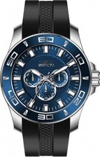 Invicta Wristwatch Chronograph Analog Unisex Blue picture