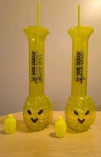TWO New Orleans Hand Grenade Drink Tubes with straws/grenades picture